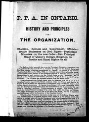 P.P.A. [i.e. Protestant Protective Association] in Ontario