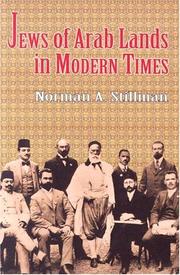 Cover of: The Jews of Arab Lands in Modern Times by Norman A. Stillman