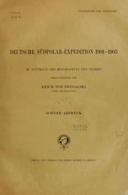 Deutsche Südpolar-Expedition, 1901-1903 by Deutsche Südpolar-Expedition (1901-1903)
