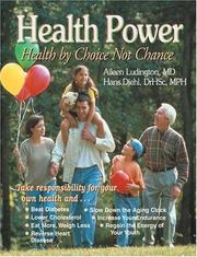 Cover of: Health power: health by choice not chance