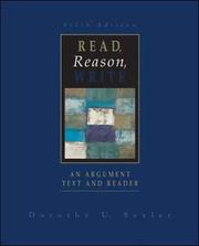 Cover of: Read, reason, write by Dorothy U. Seyler