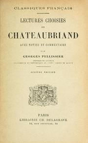 Cover of: Lectures choisies