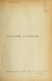 Cover of: illustre Gaudissart: La Muse du département