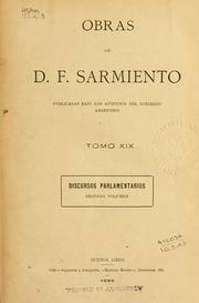 Obras ... by Domingo Faustino Sarmiento