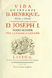 Cover of: Vida do Infante D. Henrique