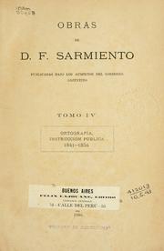 Cover of: Obras ... by Domingo Faustino Sarmiento