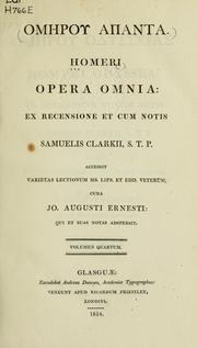 Cover of: Opera omnia