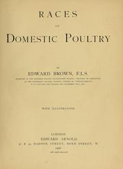 Cover of: Races of domestic poultry.