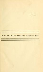 Cover of: How to make poultry keeping pay.