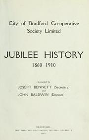 Cover of: City of Bradford Co-operative Society Limited by Joseph Bennett