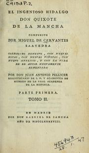 Cover of: El ingenioso hidalgo Don Quixote de la Mancha by Miguel de Unamuno