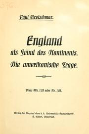 England als Feind des Kontinents