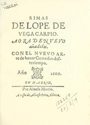 Obras poéticas by Lope de Vega