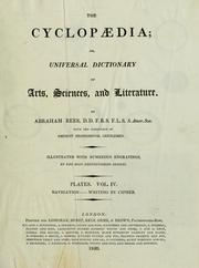 Cover of: The cyclopaedia: or, Universal dictionary of arts, sciences, and literature. Plates.