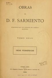 Cover of: Obras ... by Domingo Faustino Sarmiento