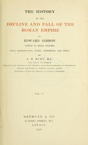 Cover of: The  history of the decline and fall of the Roman Empire by Edward Gibbon