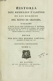 Cover of: Historia del rebelion y castigo de los Reyno de Granada.