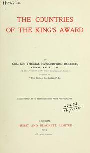 Cover of: The countries of the King's award