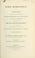 Cover of: Horae homileticae