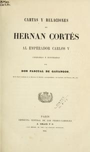 Cover of: Cartas y relaciones al Emperador Carlos V