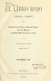 Cover of: El libro rojo, 1520-1867