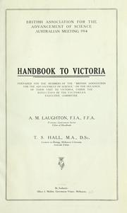Cover of: Handbook to Victoria