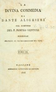 Cover of: La divina commedia by Dante Alighieri