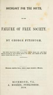 Cover of Sociology for the South