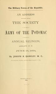 Cover of: The military forces of the republic