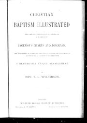 Cover of: Christian baptism illustrated and greatly simplified by means of a number of ingenious charts and diagrams