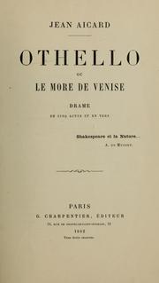 Cover of: Othello by William Shakespeare