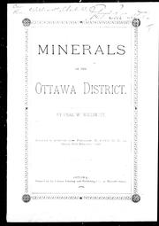 Cover of: Minerals of the Ottawa district