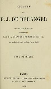 Cover of: Oeuvres