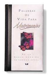 Cover of: Palabras de Vida Para Matrimonios