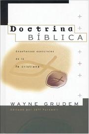 Cover of: Doctrina Biblica by Wayne Grudem