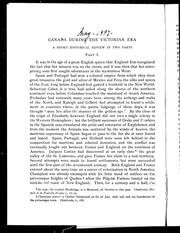 Canada during the Victorian era by Sir John George Bourinot