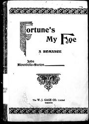 Cover of: Fortune's my foe: a romance