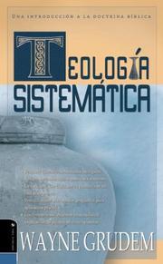 Cover of: Teologia Sistematica: Una Introduccion a La Doctrina Biblica