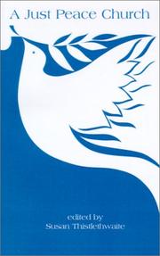 Cover of A Just peace church