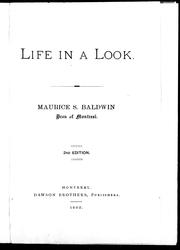 Cover of: Life in a look