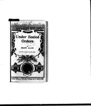 Cover of: Under sealed orders by Grant Allen
