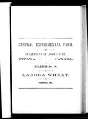 Cover of: Ladoga wheat by William Saunders