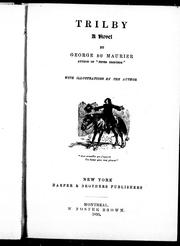 Cover of: Trilby by George Du Maurier