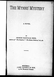 Cover of: The Mynns' mystery: a novel
