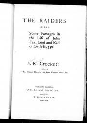 Cover of: The raiders by by S.R. Crockett