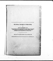 Cover of: The surgical treatment of typhoid fever by G. E. Armstrong, G. E. Armstrong