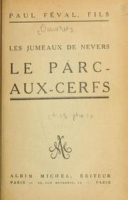 Cover of: Oeuvres by Paul Féval