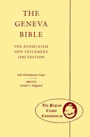 Cover of: The Geneva Bible: The New Testament, 1602 Edition