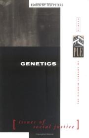 Cover of: Genetics: Issues of Social Justice (Pilgrim Library of Ethics)