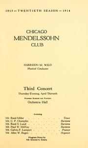 Chicago Mendelssohn Club